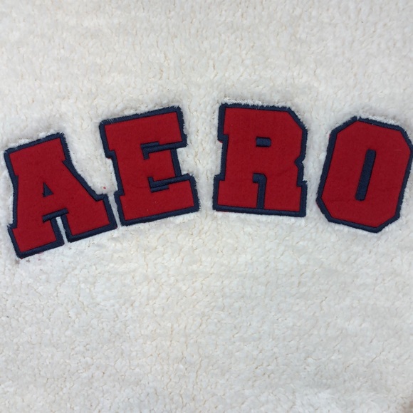 Aeropostale Fuzzy Top | Size Large - Picture 2 of 6